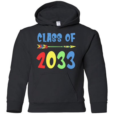 Class Of 2033 Grow With Me Pre-K First Day Of School Youth Youth Shirt | Teecentury.com