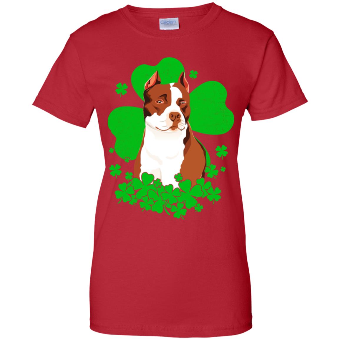Pitbull St. Patrick's Day Clovers T-Shirt & Hoodie | Teecentury.com