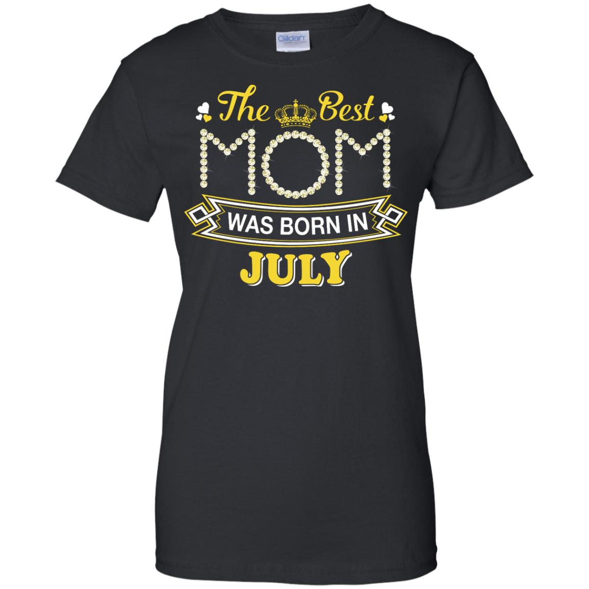 The Best Mom Was Born In July T-Shirt & Hoodie | Teecentury.com