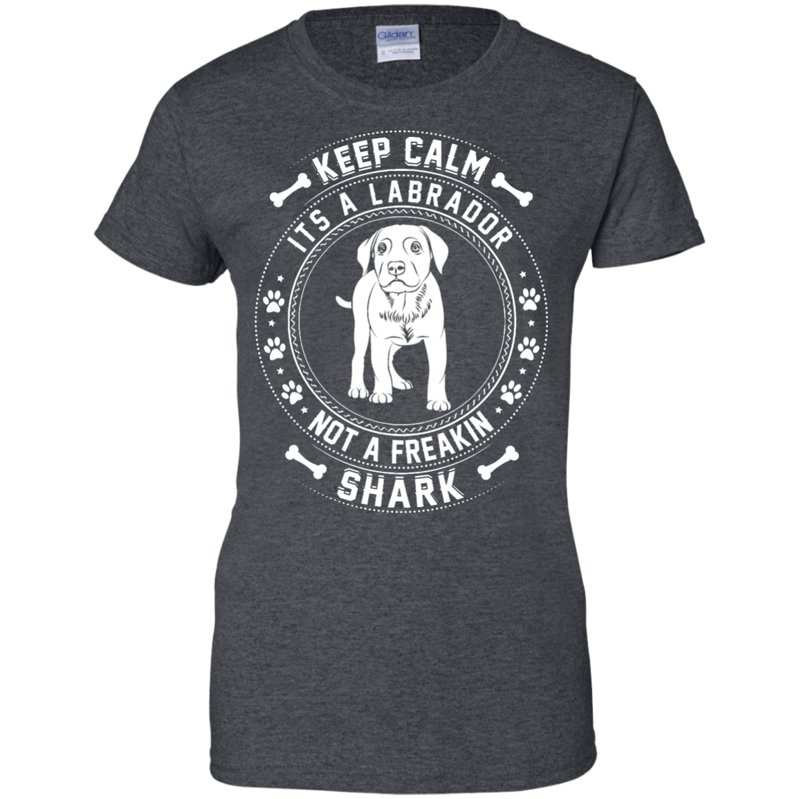 Keep Calm It's A Labrador Not A Freaking Shark T-Shirt & Hoodie | Teecentury.com