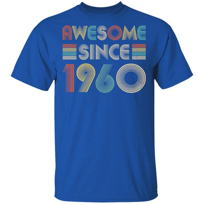 Awesome Since 1960 62th Birthday Gifts T-Shirt & Hoodie | Teecentury.com