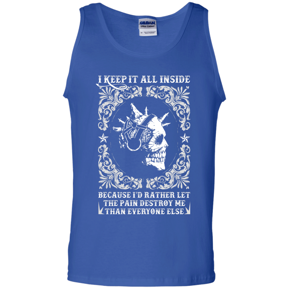 I Keep It All Inside Because I'd Rather Let The Pain Destroy Me T-Shirt & Hoodie | Teecentury.com