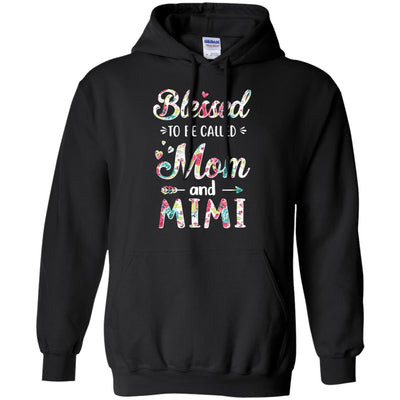 Mothers Day Gifts Blessed To Be Called Mom And Mimi T-Shirt & Hoodie | Teecentury.com