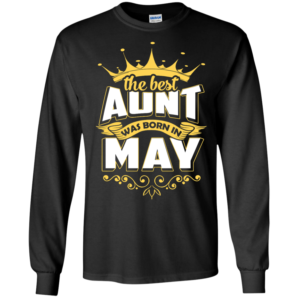 The Best Aunt Was Born In May T-Shirt & Hoodie | Teecentury.com