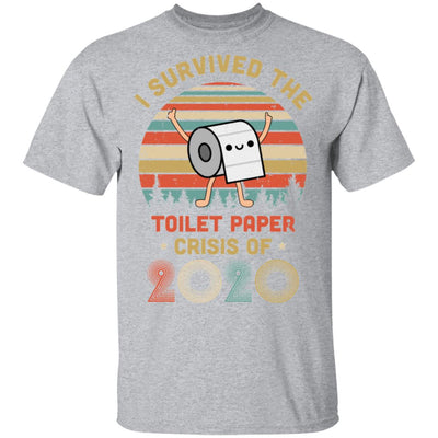 I Survived The Toilet Paper Crisis Of 2020 Vintage T-Shirt & Hoodie | Teecentury.com