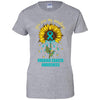 You Are My Sunshine Ovarian Cancer Awareness T-Shirt & Hoodie | Teecentury.com