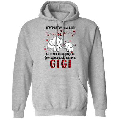 Someone Called Me Gigi Elephant Red Plaid Mother's Day T-Shirt & Hoodie | Teecentury.com