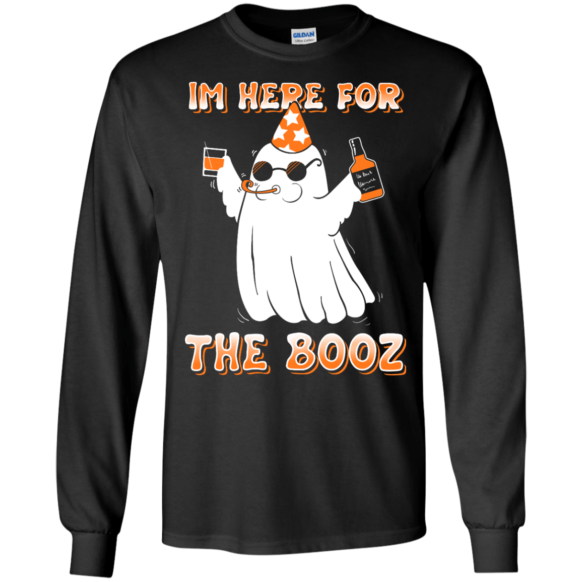 I'm Here For The Booz Halloween T-Shirt & Hoodie | Teecentury.com