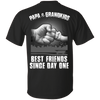 Papa And Grandkids Best Friends Single Day One T-Shirt & Hoodie | Teecentury.com