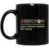 Grandpaw Like A Regular Grandpa But Cooler Funny Dog Lover Mug Coffee Mug | Teecentury.com