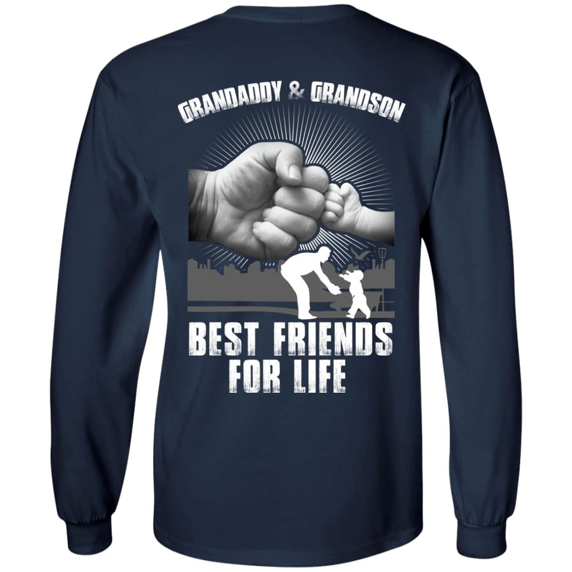 Grandaddy And Grandson Best Friends For Life T-Shirt & Hoodie | Teecentury.com