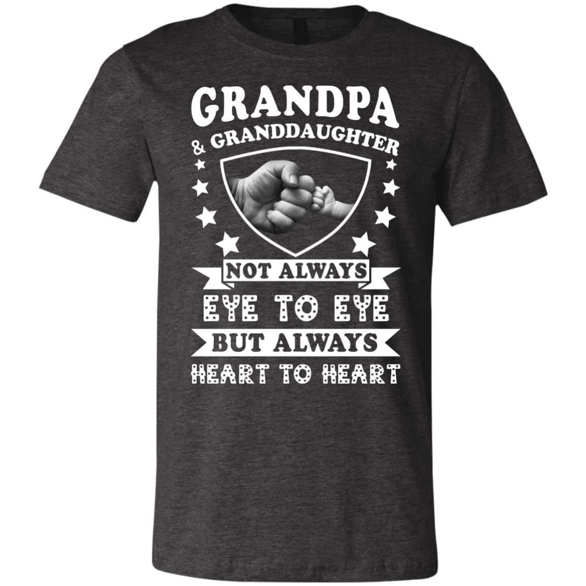 Grandpa And Granddaughter Not Always Eye To Eye T-Shirt & Hoodie | Teecentury.com