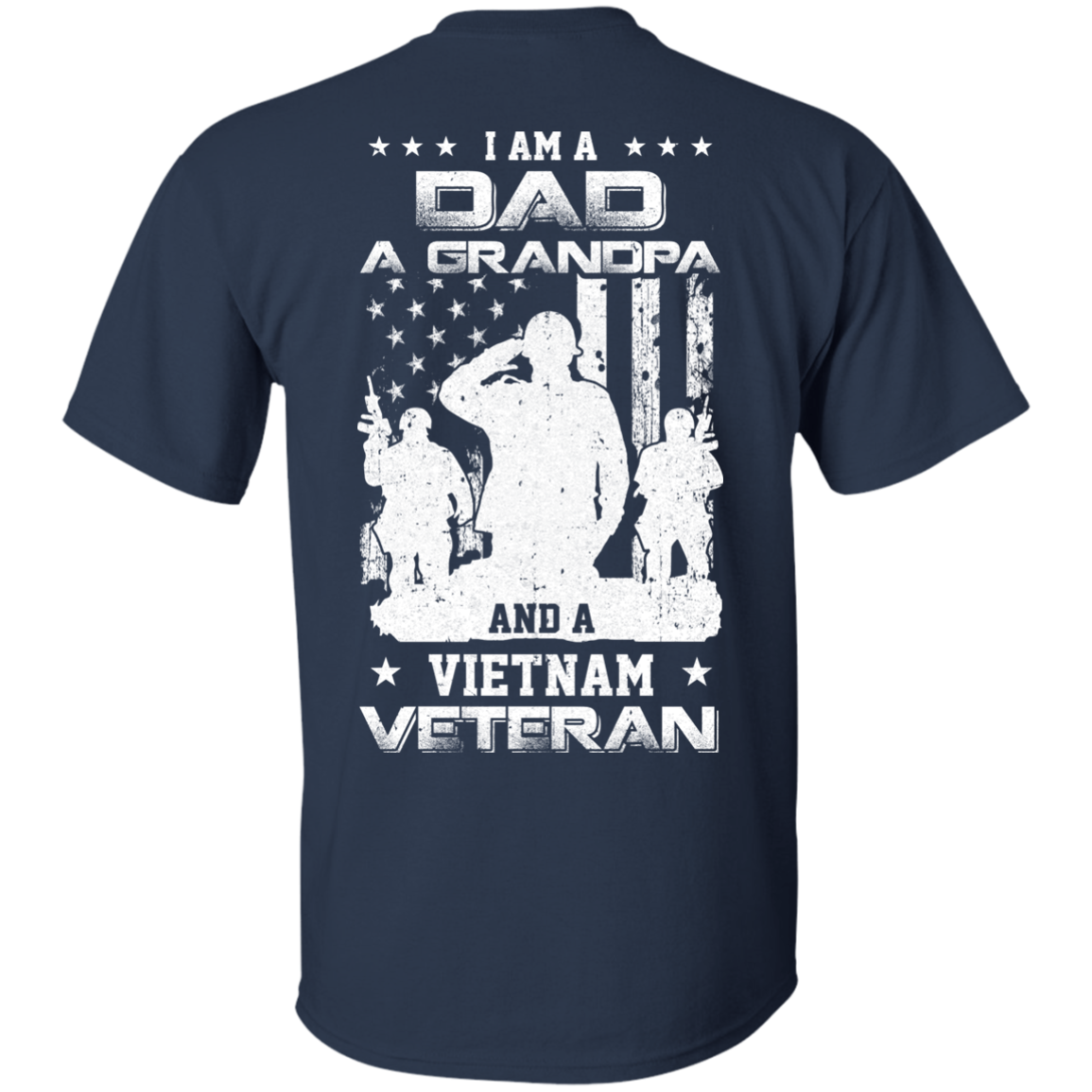 I'm A Dad A Grandpa And A Vietnam Veteran T-Shirt & Hoodie | Teecentury.com
