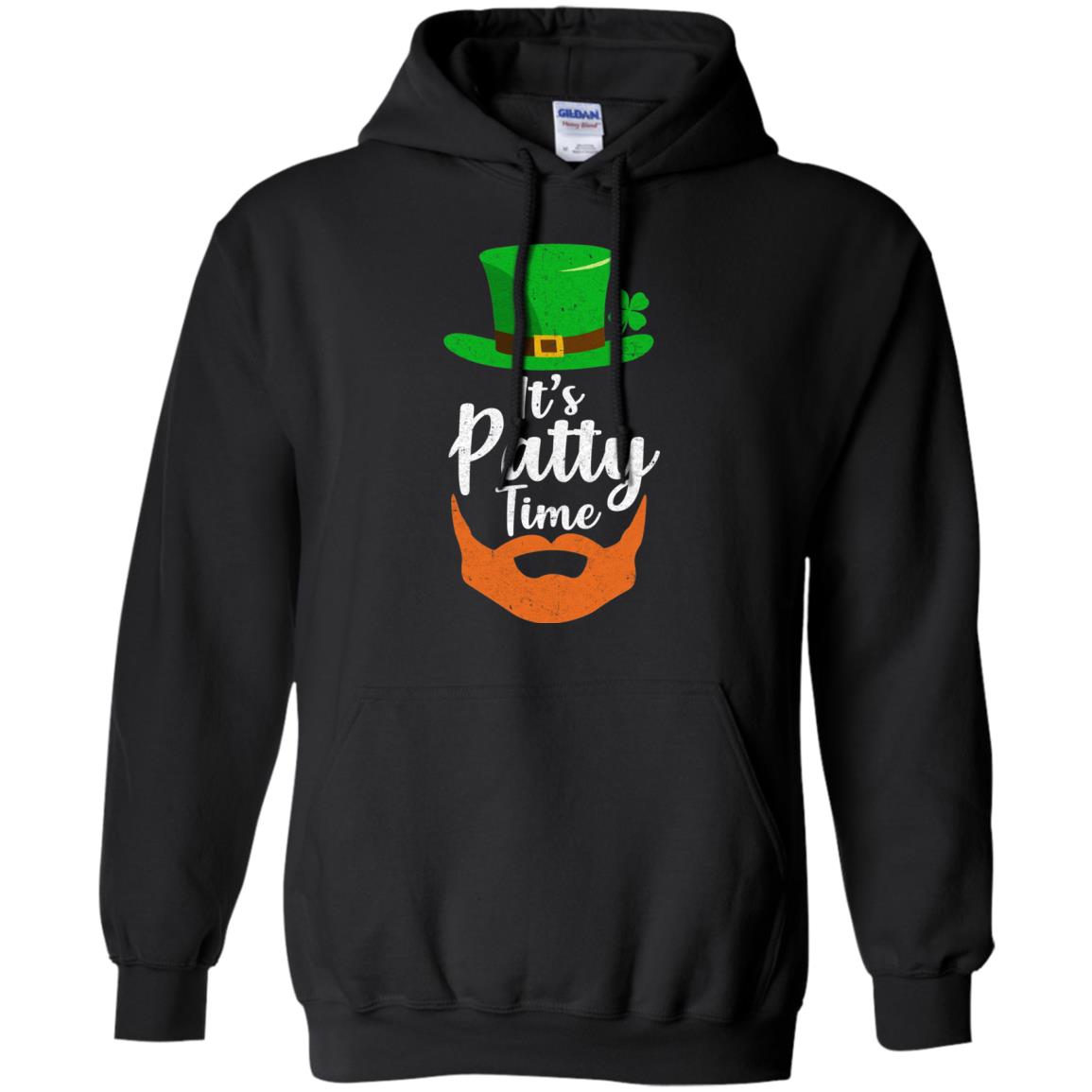 It's Patty Time Bearded Man St Patrick's Day T-Shirt & Hoodie | Teecentury.com