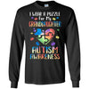 I Wear A Puzzle For My Granddaughter Autism Awareness T-Shirt & Hoodie | Teecentury.com