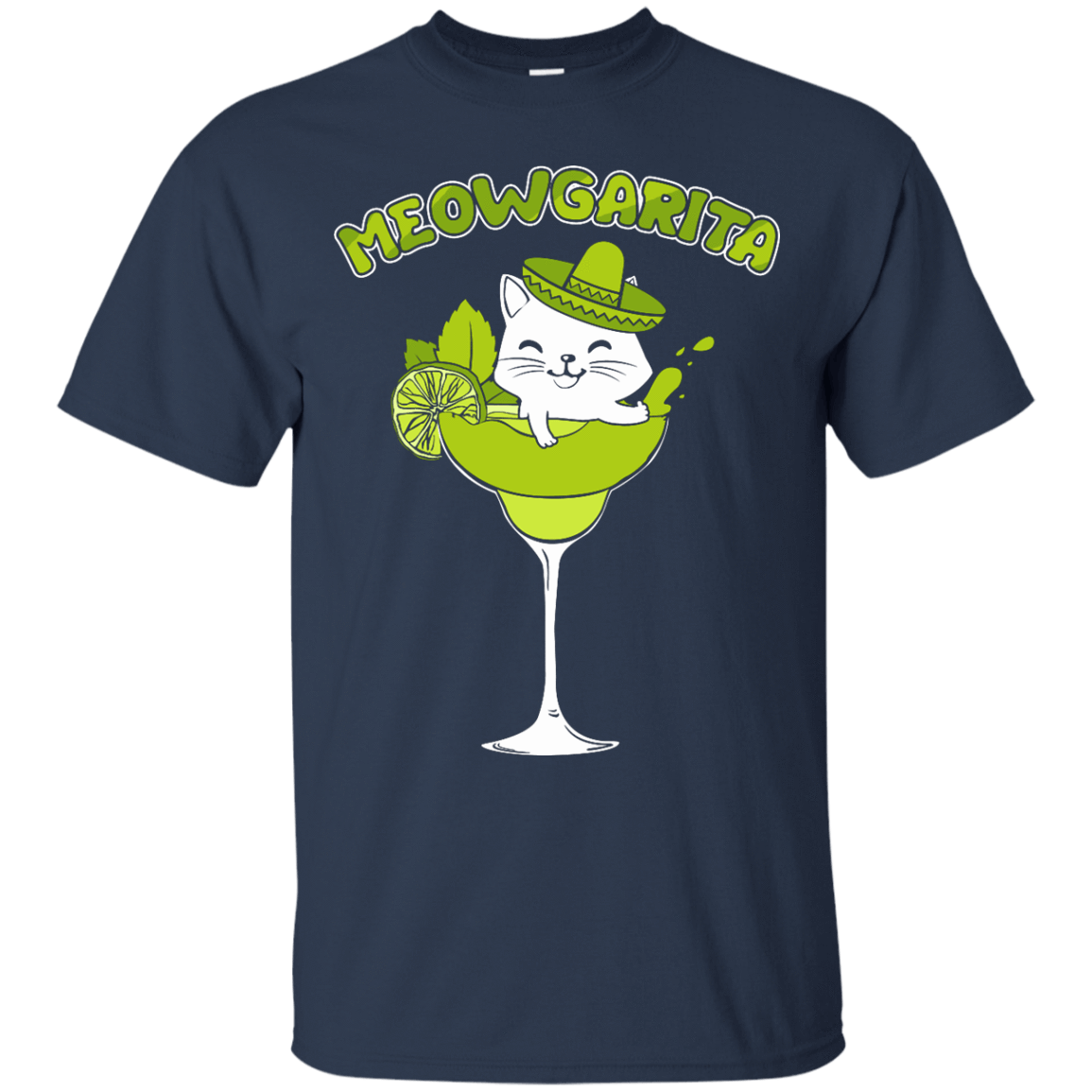Meowgarita - Cat Margarita Cute Alcohol Cocktail T-Shirt Meowgarita - Cat Margarita Cute Alcohol Cocktail T-Shirt