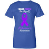 I Wear Purple For Myself Support Alzheimer's Awareness T-Shirt & Hoodie | Teecentury.com