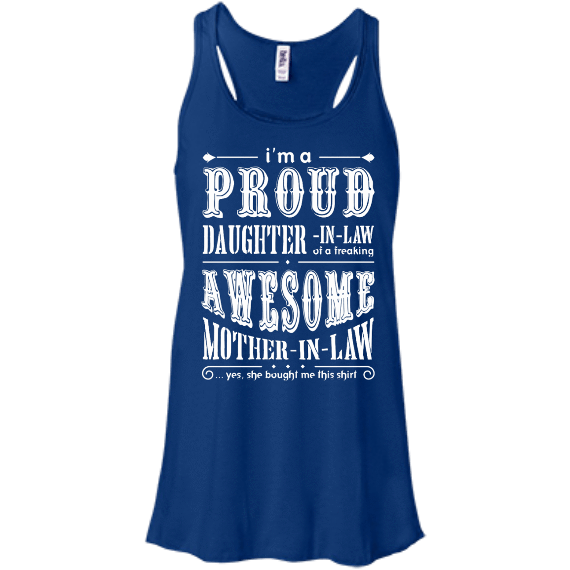 I'm A Proud Daughter In Law Of A Freaking Awesome Mother In Law T-Shirt & Hoodie | Teecentury.com