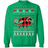 Dragon Red Plaid Ugly Christmas Sweater Funny Gifts T-Shirt & Sweatshirt | Teecentury.com