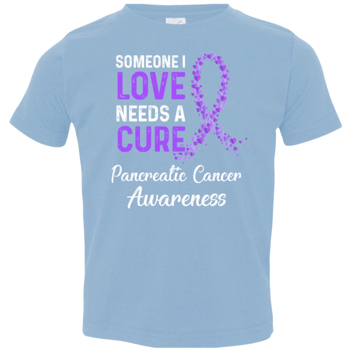 Someone I Love Needs Cure Pancreatic Cancer Awareness T-Shirt & Hoodie | Teecentury.com