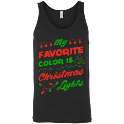 My favorite color is Christmas light T-Shirt & Hoodie | Teecentury.com