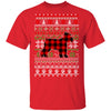 Schnauzer Red Plaid Ugly Christmas Sweater Gifts T-Shirt & Sweatshirt | Teecentury.com