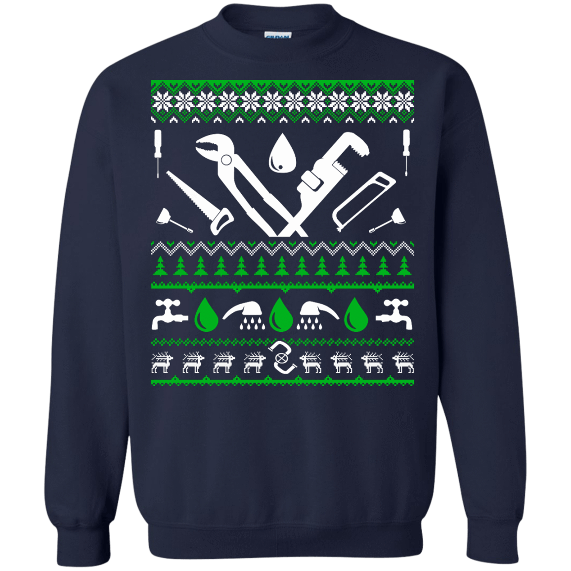 Plumber Christmas Sweater T-Shirt & Hoodie | Teecentury.com