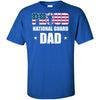 Proud National Guard Dad Veteran Fathers Day Tall Shirt & Hoodie T-Shirt & Hoodie | Teecentury.com