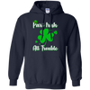 St Patricks Day Part Irish All Trouble Funny Party T-Shirt & Hoodie | Teecentury.com