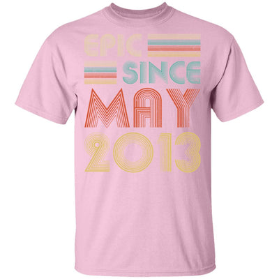 Epic Since May 2013 Vintage 9th Birthday Gifts Youth Youth Shirt | Teecentury.com