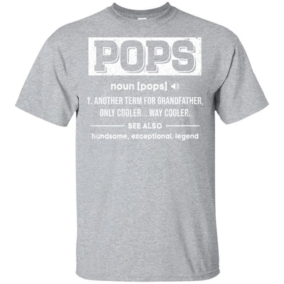 Pops Gifts Grandpa Definition Fathers Day T-Shirt & Hoodie | Teecentury.com