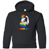 Lady Human Right Unbreakable Rainbow LGBT Pride Month T-Shirt & Hoodie | Teecentury.com