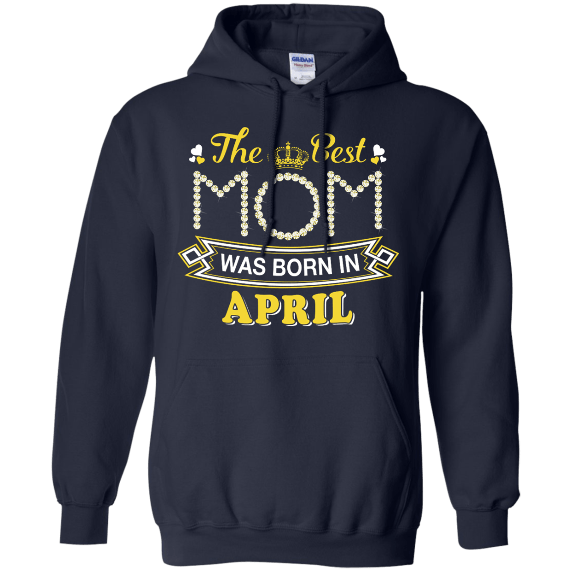 The Best Mom Was Born In April T-Shirt & Hoodie | Teecentury.com