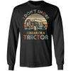 Vintage I Don't Snore I Dream I'm A Tractor Funny Tractor T-Shirt & Hoodie | Teecentury.com
