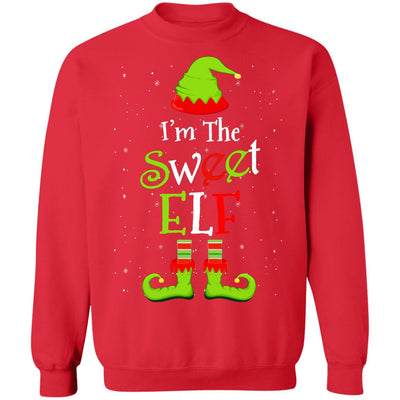 I'm The Sweet Elf Family Matching Funny Christmas Group Gift T-Shirt & Sweatshirt | Teecentury.com