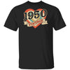 72th Birthday Gifts Classic Retro Heart Vintage 1950 T-Shirt & Tank Top | Teecentury.com