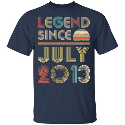 Legend Since July 2013 Vintage 9th Birthday Gifts Youth Youth Shirt | Teecentury.com