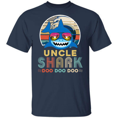 Retro Vintage Uncle Shark Doo Doo Doo T-Shirt & Hoodie | Teecentury.com