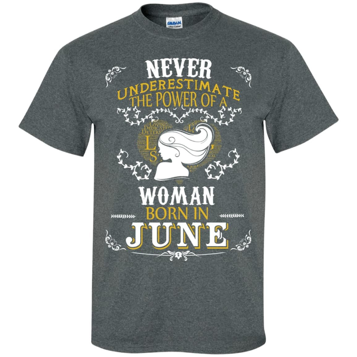 A Woman Born In JUNE T-Shirt & Hoodie | Teecentury.com