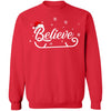 Christmas Santa Believe Xmas Christmas Holiday Funny Gift T-Shirt & Sweatshirt | Teecentury.com