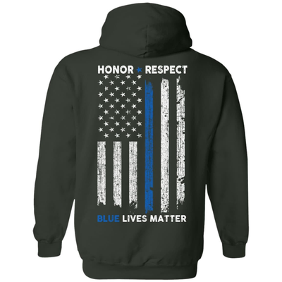 Honor and Respect Police Week T-Shirt & Hoodie | Teecentury.com