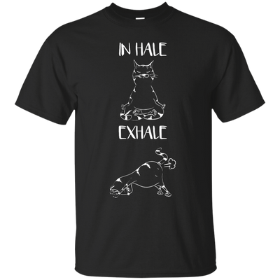 Yoga Cat Inhale Exhale T-Shirt & Hoodie | Teecentury.com