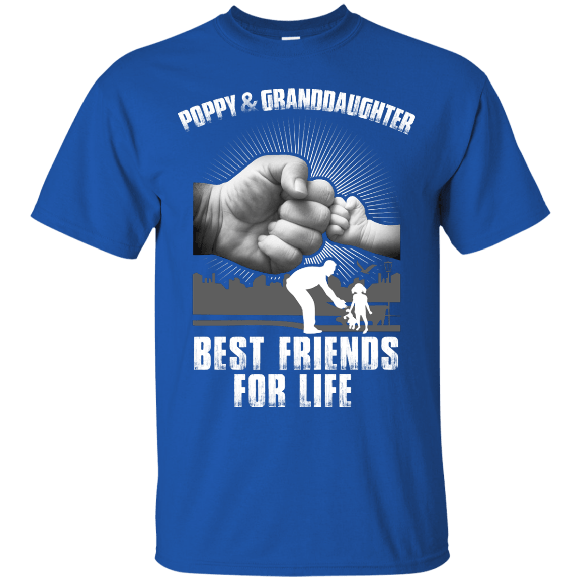 Poppy And Granddaughter best Friends For Life T-Shirt & Hoodie | Teecentury.com