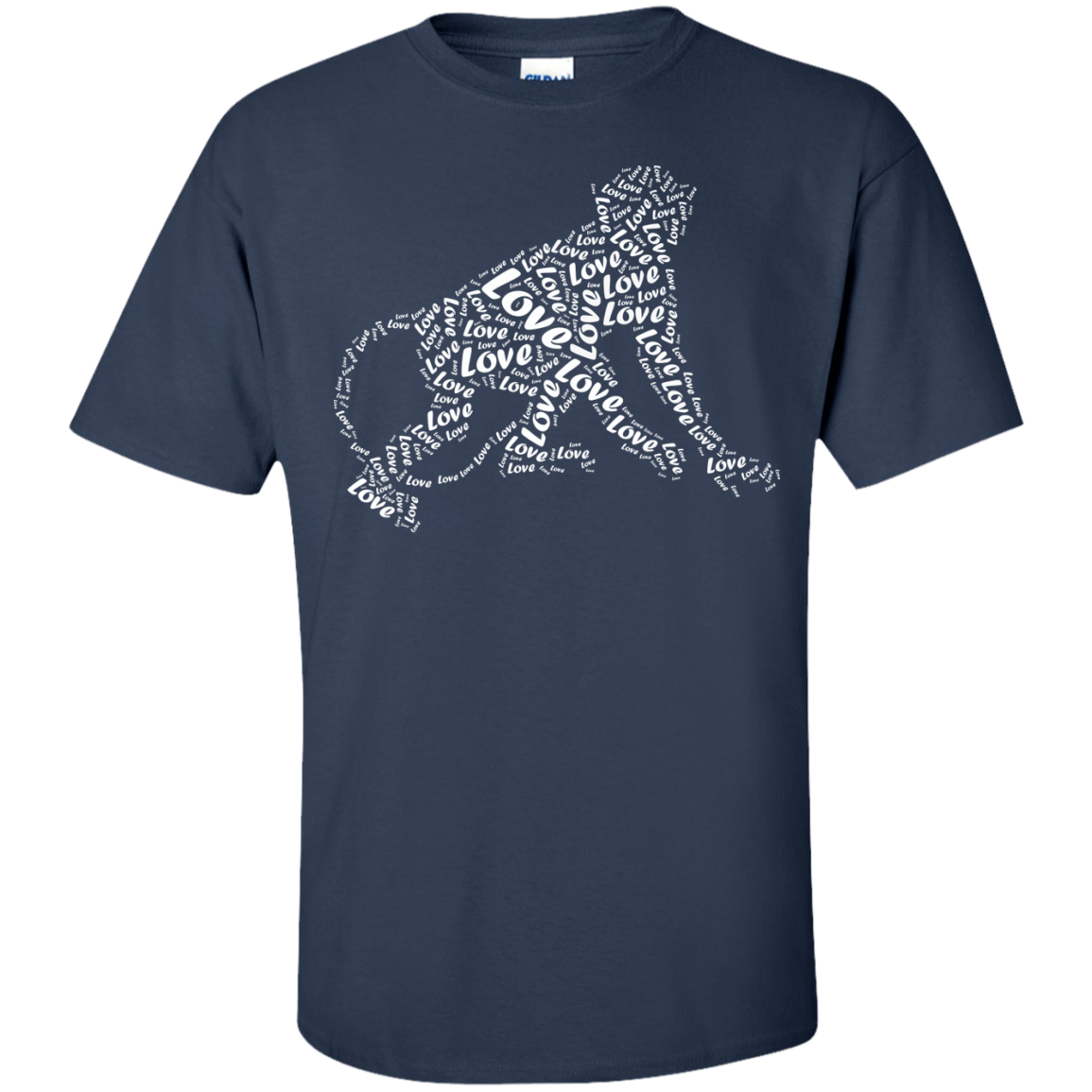 I Love Monkey T-Shirt Word Graphic Tee T-Shirt & Hoodie | Teecentury.com