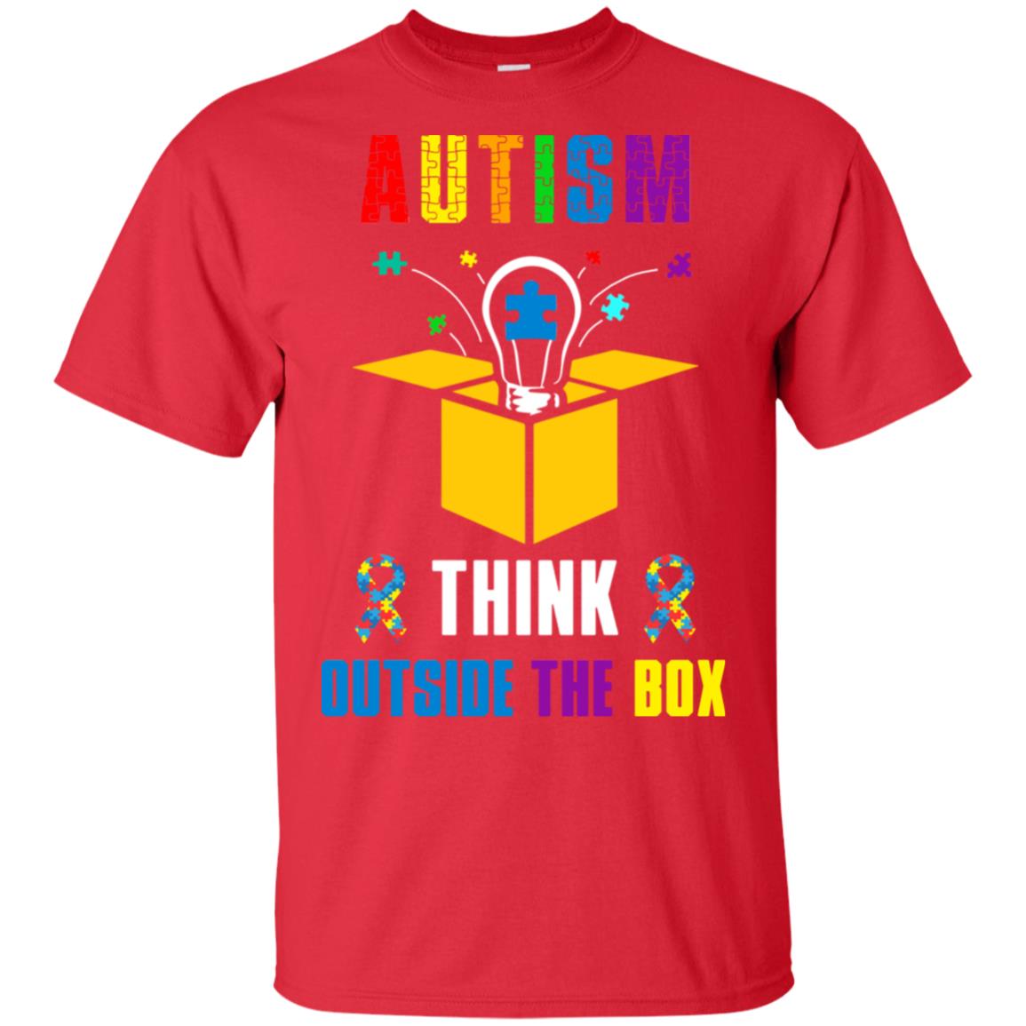 Autism Think Outside The Box Autism Awareness T-Shirt & Hoodie | Teecentury.com