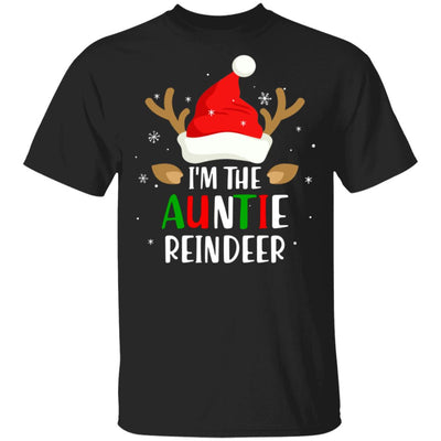 I'm The Auntie Reindeer Matching Family Christmas T-Shirt & Sweatshirt | Teecentury.com