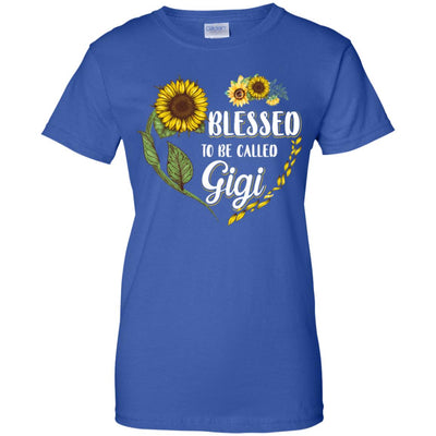 Blessed To Be Called Gigi Sunflower Mothers Day Gift T-Shirt & Tank Top | Teecentury.com