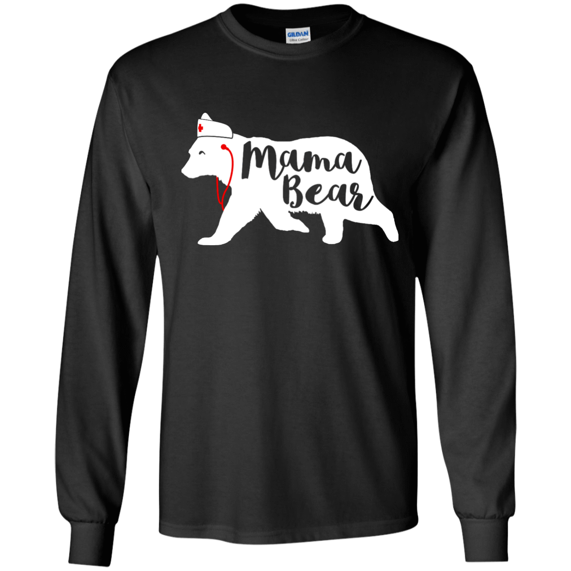 Nurse Mama Bear T-Shirt & Hoodie | Teecentury.com