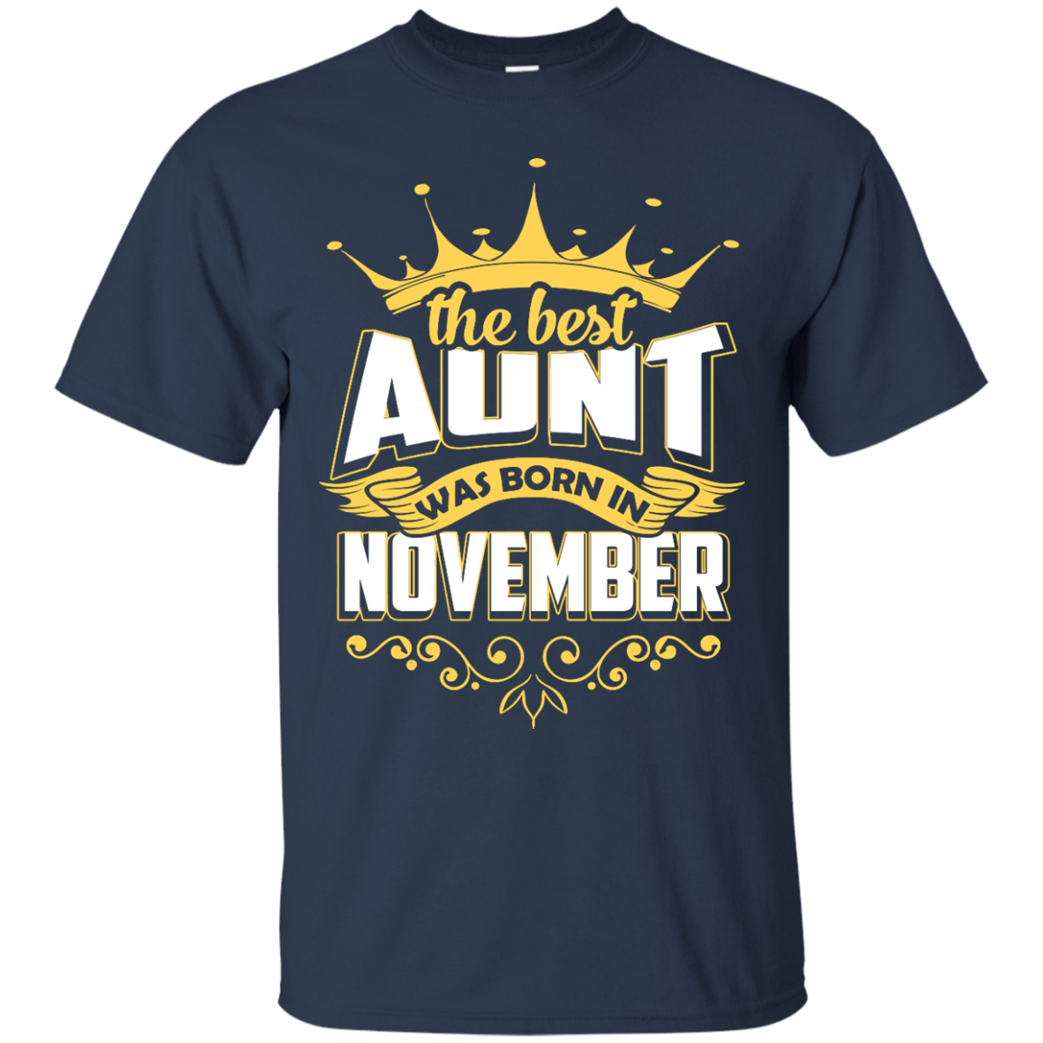 The Best Aunt Was Born In November T-Shirt & Hoodie | Teecentury.com