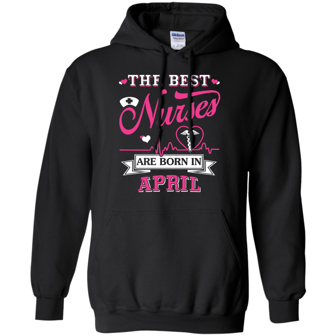 The Best Nurses Are Born In April T-Shirt & Hoodie | Teecentury.com